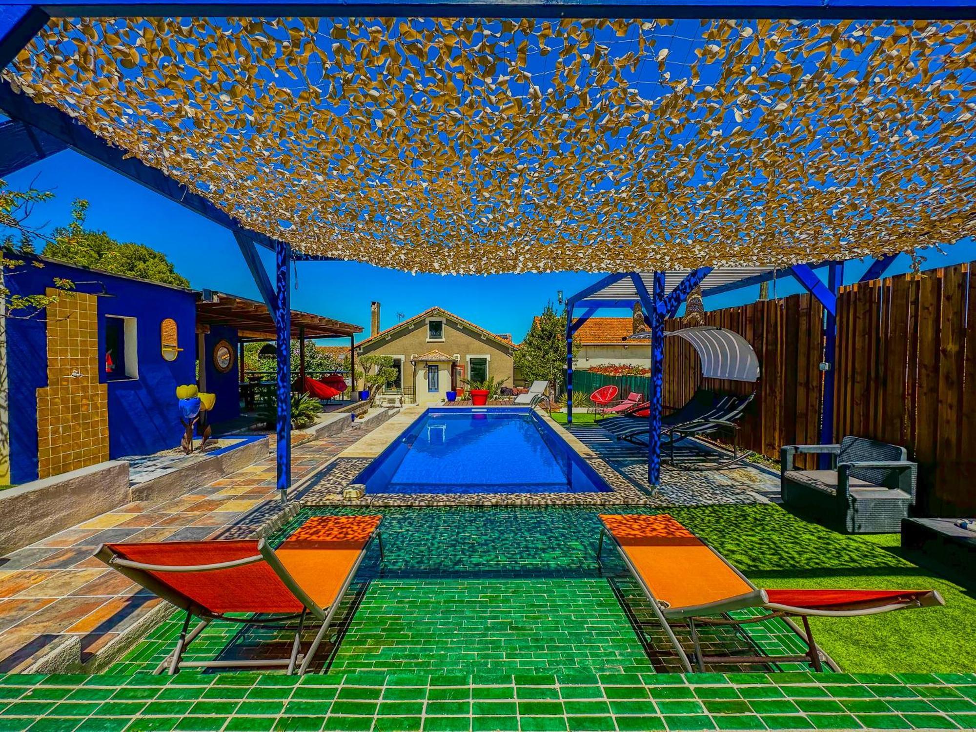 Loft Modern Avec Jardin Piscine Et Pool House Villa Lavalette Kültér fotó