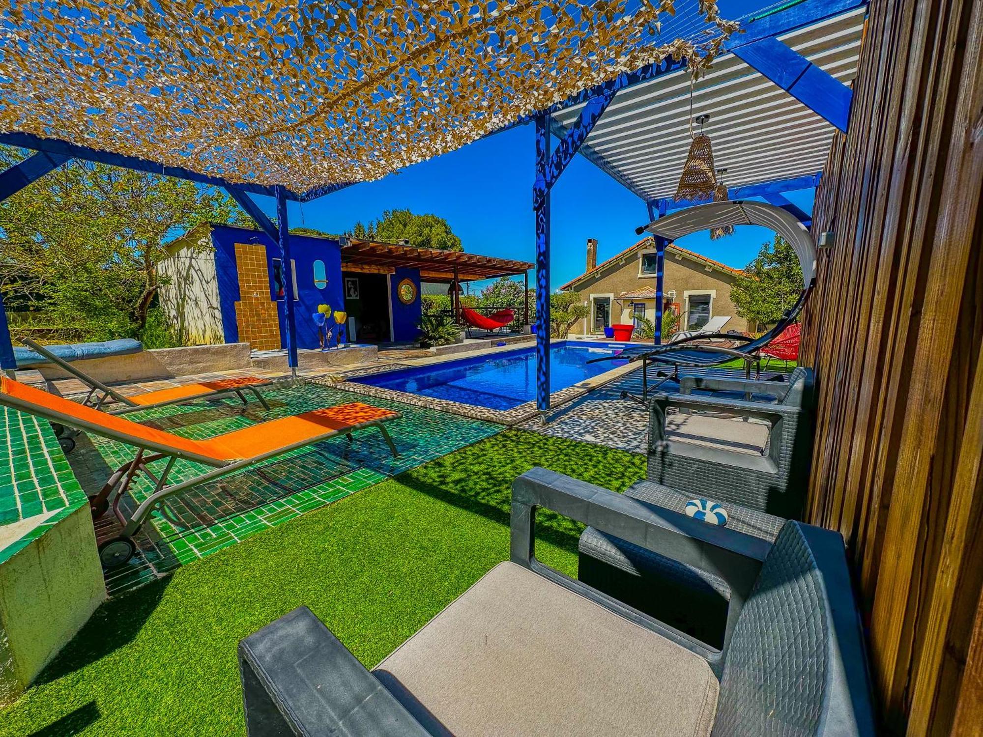 Loft Modern Avec Jardin Piscine Et Pool House Villa Lavalette Kültér fotó
