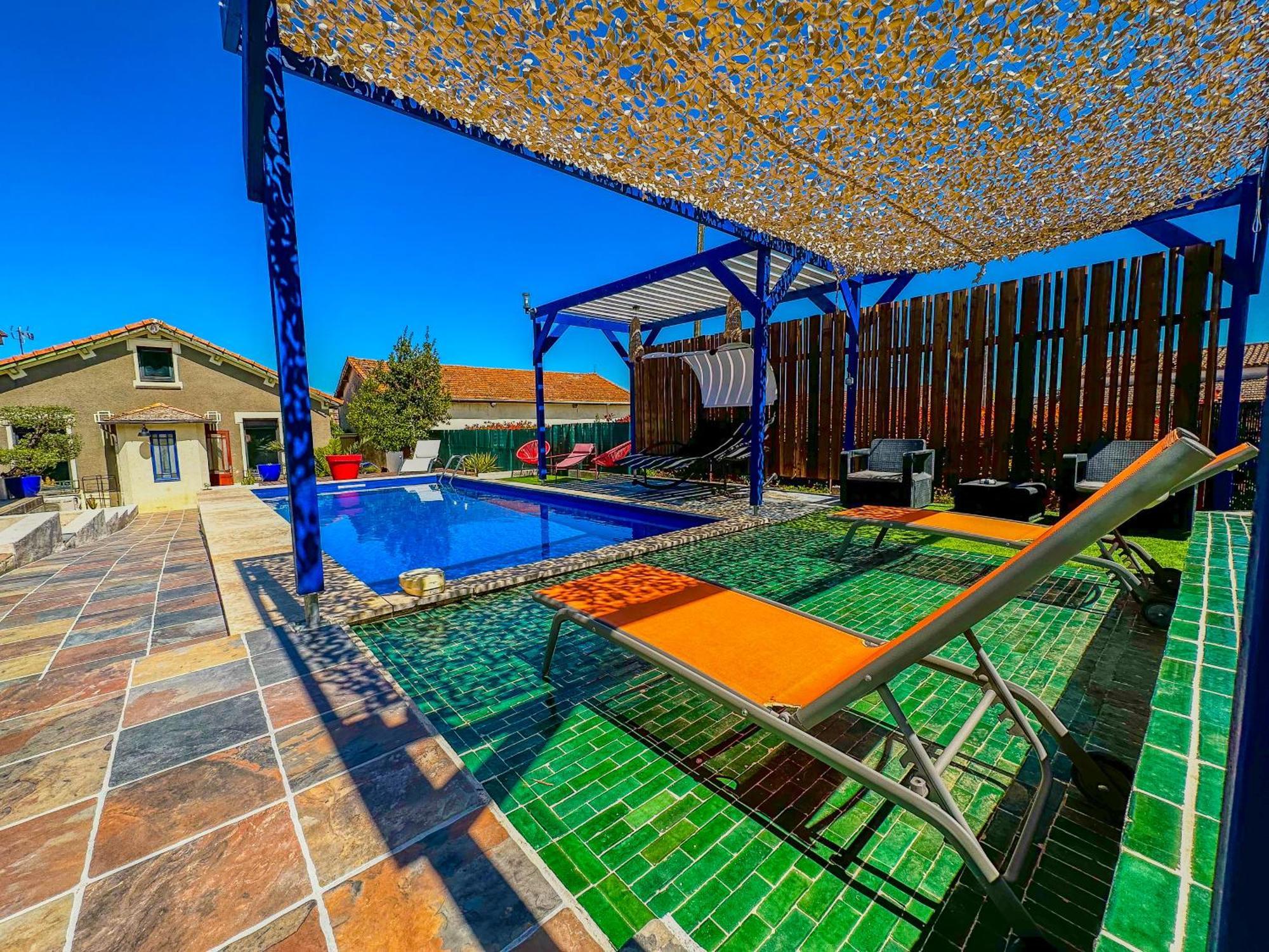 Loft Modern Avec Jardin Piscine Et Pool House Villa Lavalette Kültér fotó